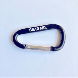 3/$15 NEW GEAR AID Black Carabiner Snap Hook UNISEX NWOT